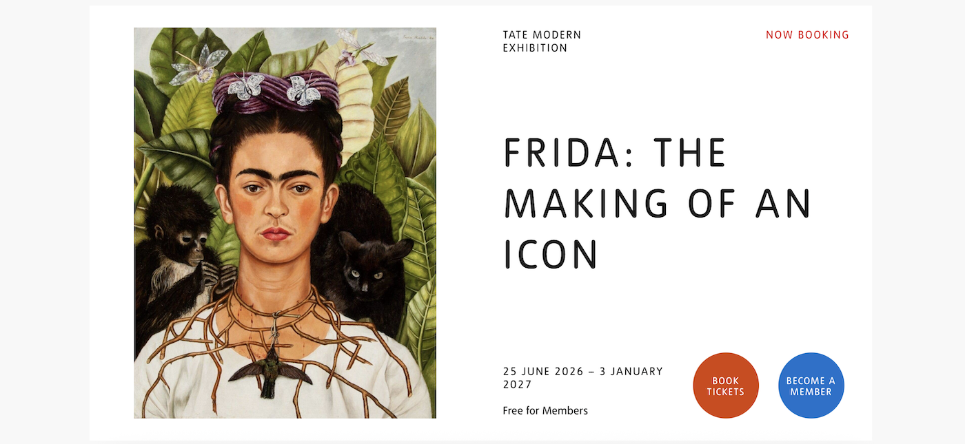 Major exhibitions in London: On now or coming soon….